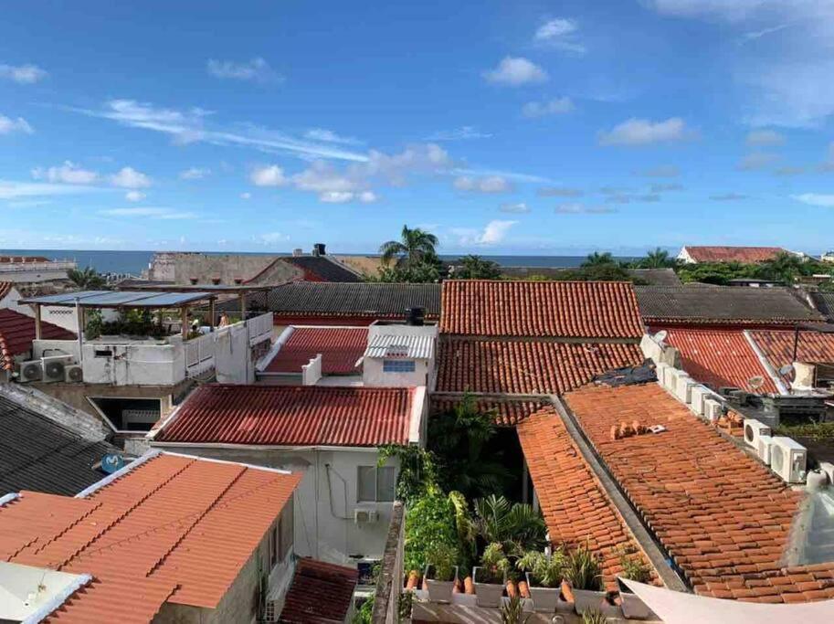 417 Apto Con Vista Panoramica De Cgna Cartagena Exteriör bild