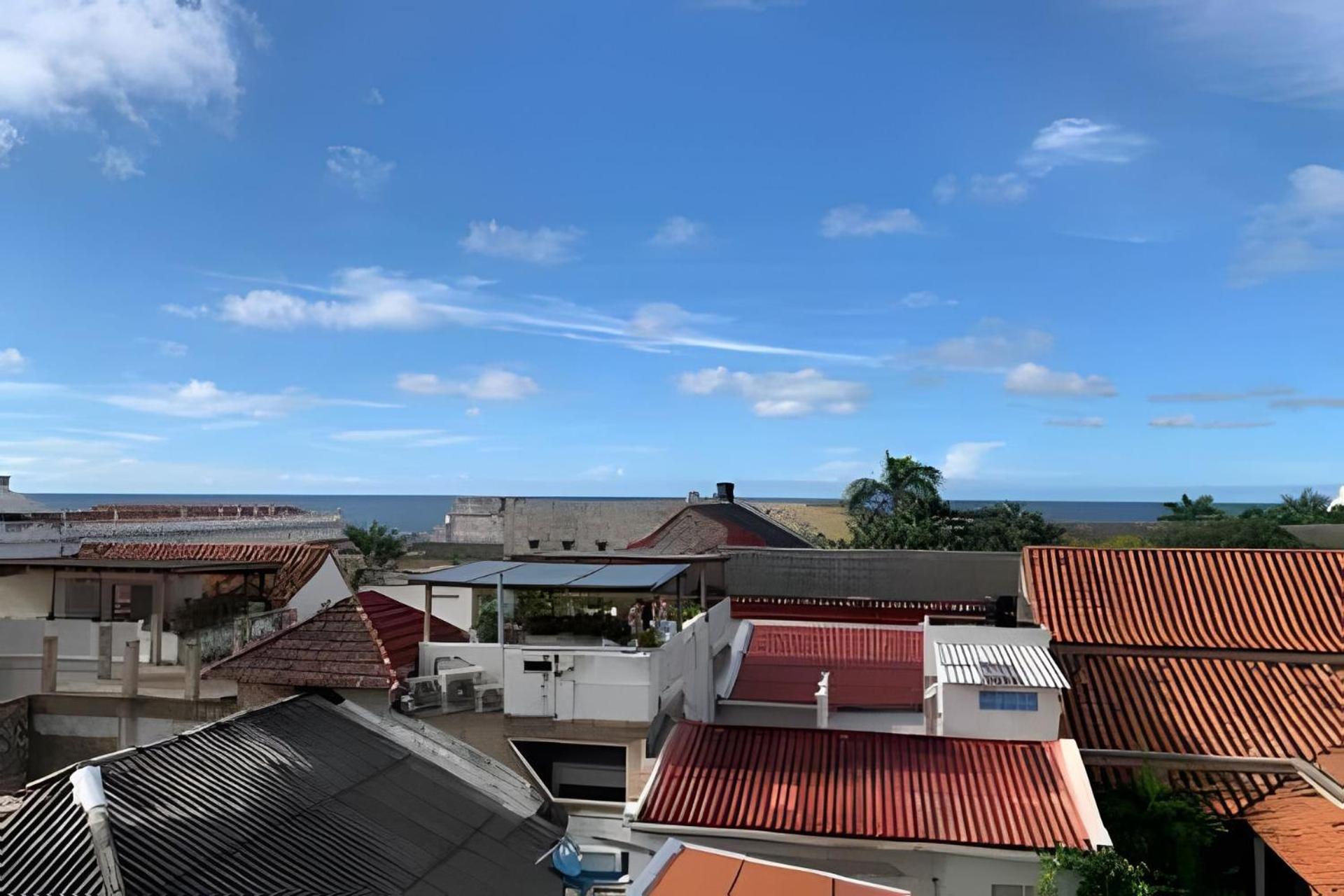 417 Apto Con Vista Panoramica De Cgna Cartagena Exteriör bild